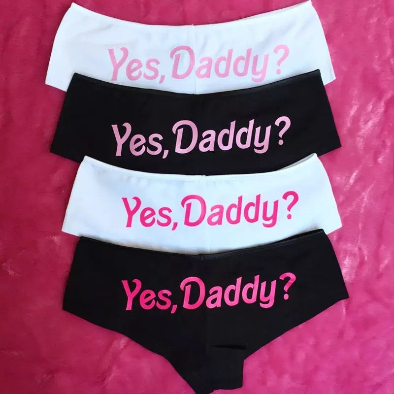Yes Daddy Panties – BeyondDreamsCollection